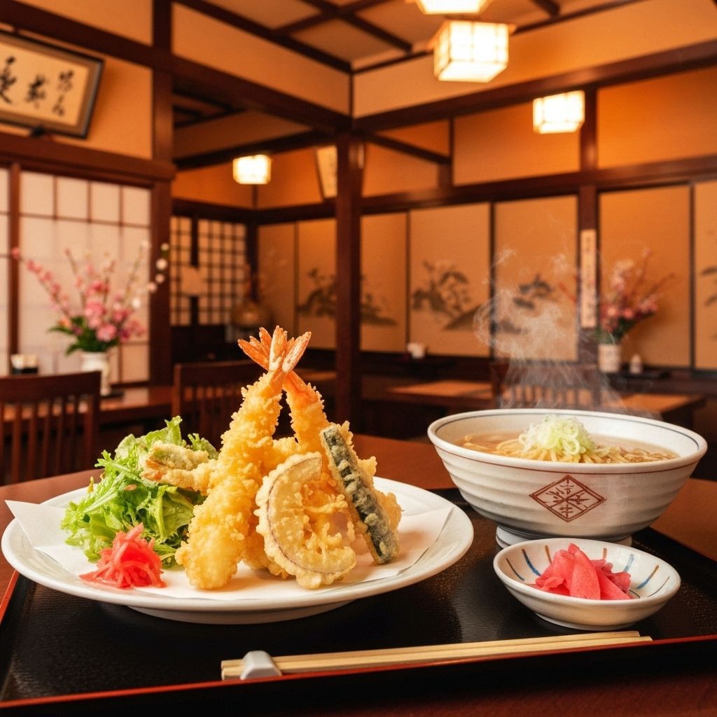 天ぷら定食